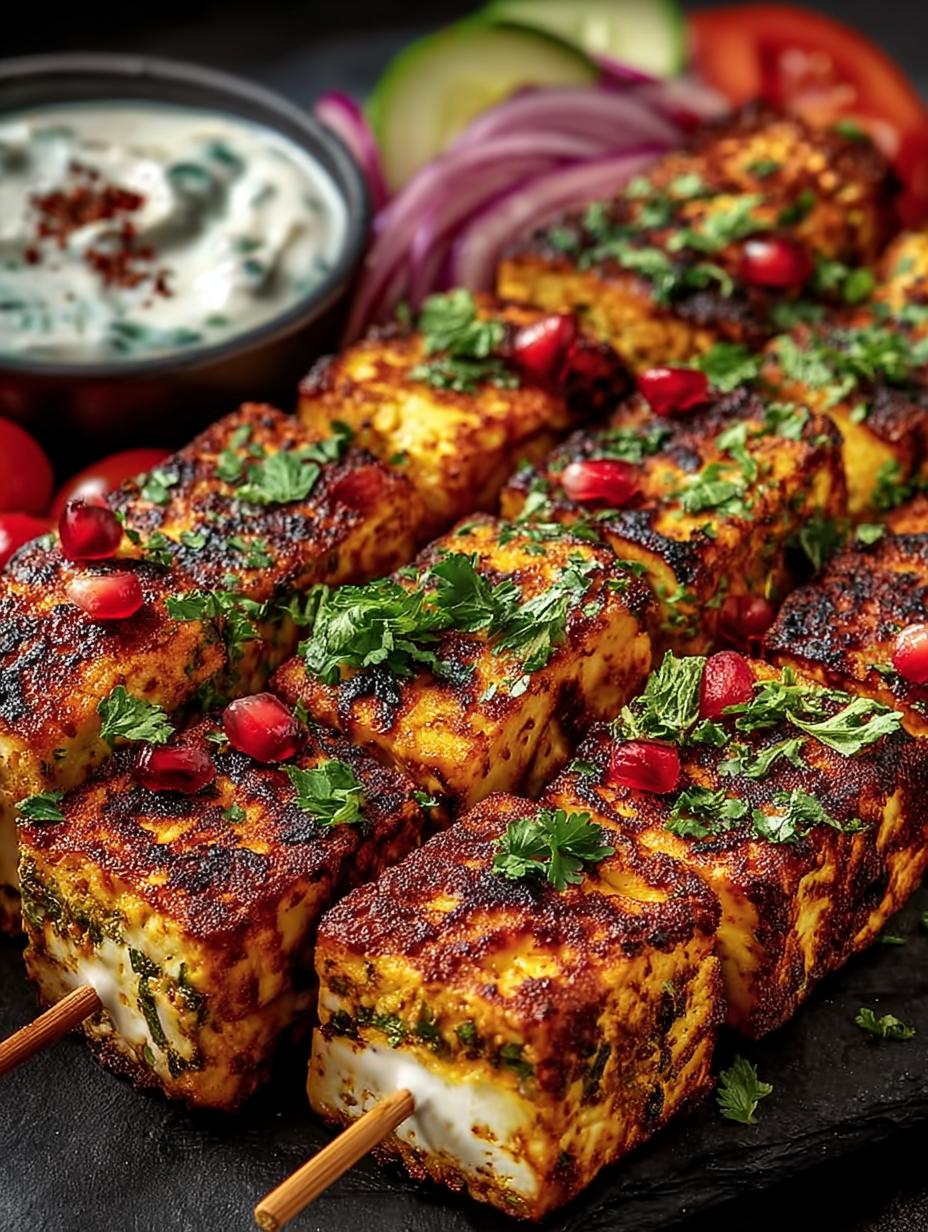 Middle Eastern Tofu Kebabs
