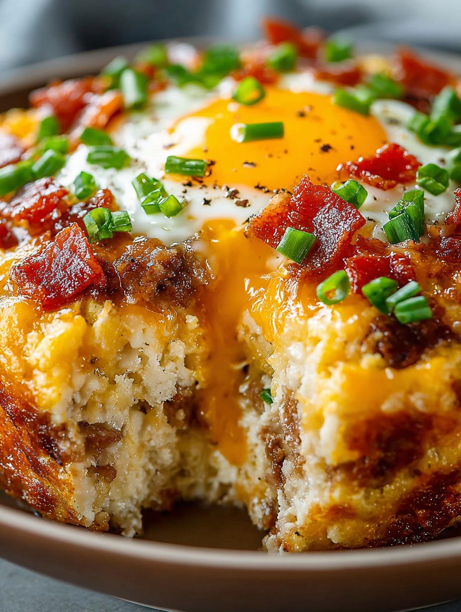 Cozy Overnight Slow Cooker Breakfast Casserole - Overnight Slow Cooker Breakfast - additional detail