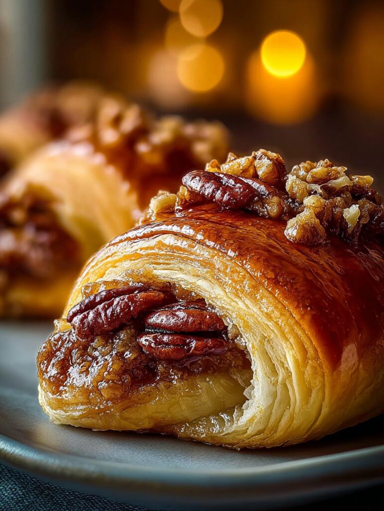Pecan Pie Crescent Rolls