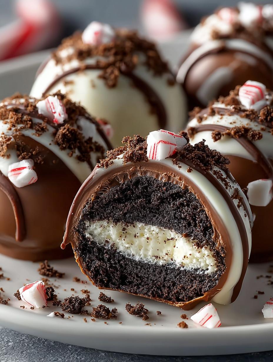 Peppermint Oreo Chocolate Truffles: 12 Irresistible Treats - Peppermint Oreo Chocolate Truffles - additional detail