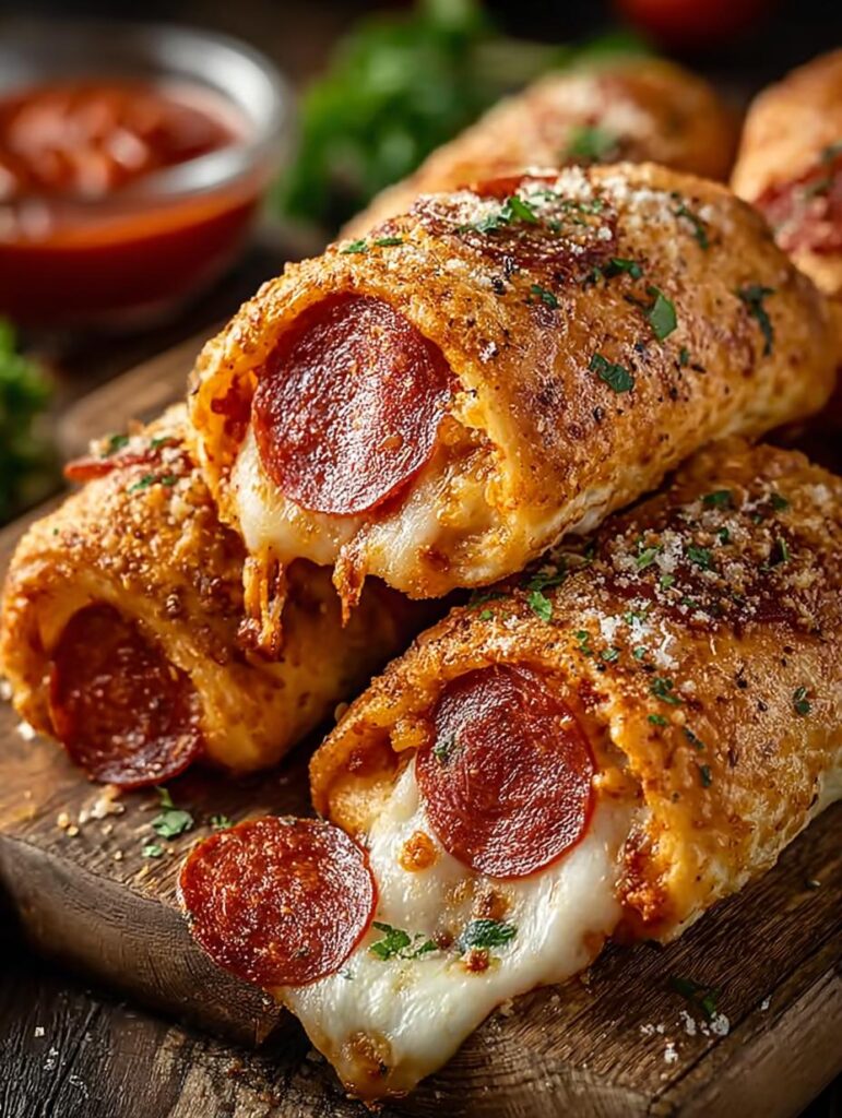 Pepperoni Pizza Rolls