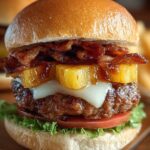 Pineapple Bacon Burger Buns