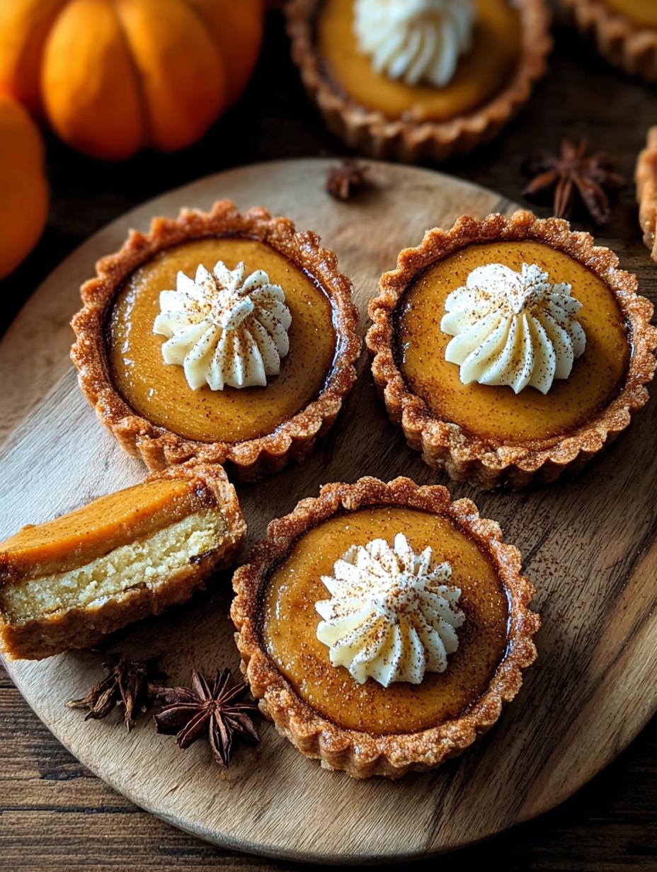 Perfect Pumpkin Spice Mini Tarts Recipe - Pumpkin Spice Mini Tarts - main visual representation