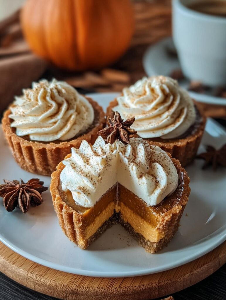 Pumpkin Spice Mini Tarts