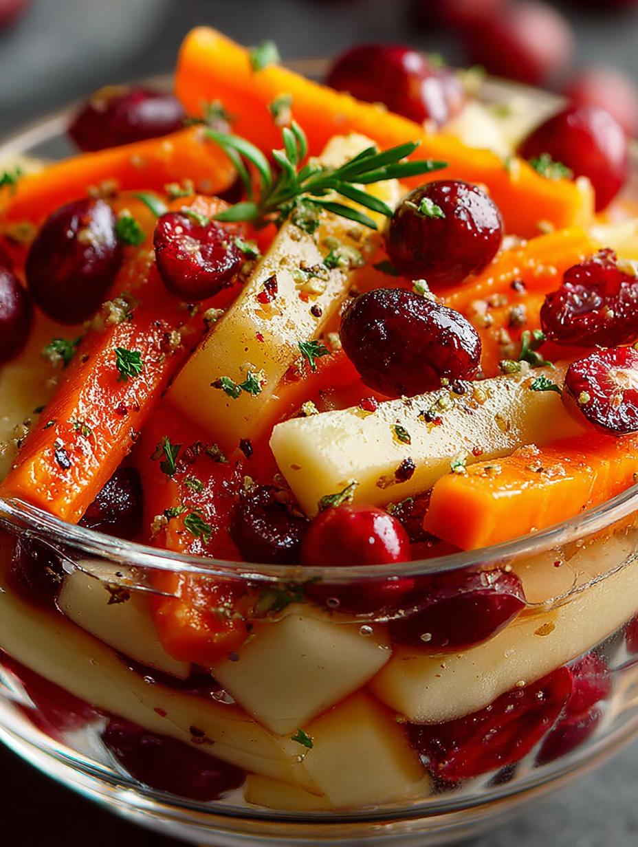 Refreshing Apple Cranberry Carrot