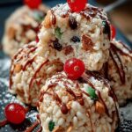 Rice Krispie Christmas Puds