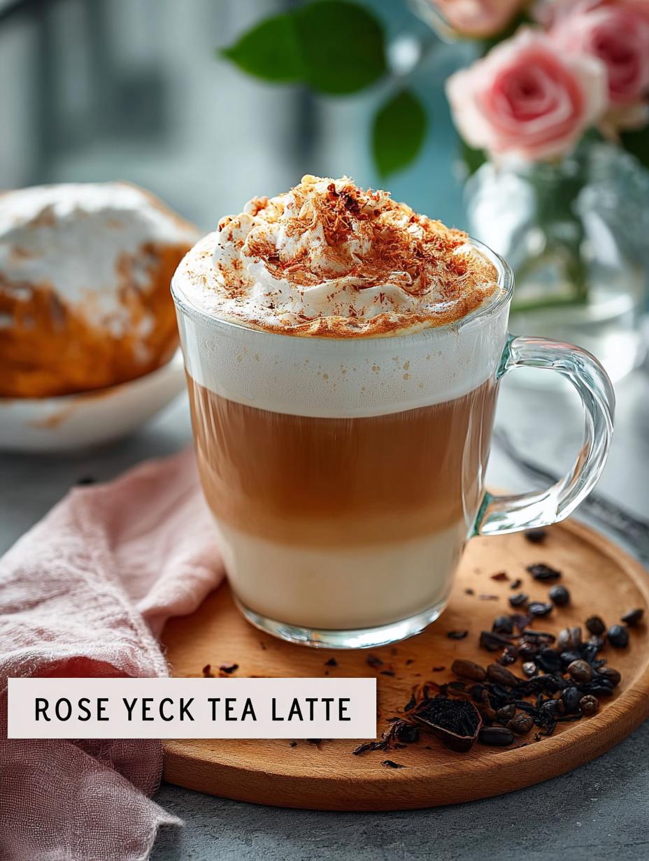 Rose Black Tea Latte: 5 Irresistible Ways to Enjoy It - Rose Black Tea Latte - additional detail
