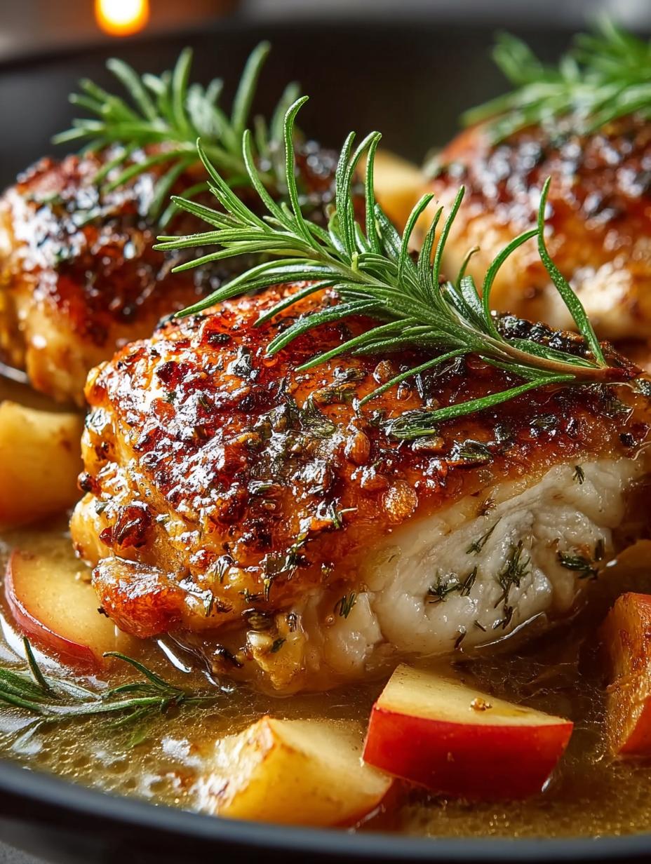 Delicious Rosemary Apple Cider Chicken for Autumn Nights 5 Delicious Rosemary Apple Cider Chicken for Autumn Nights - Rosemary Apple Cider Chicken - main visual representation