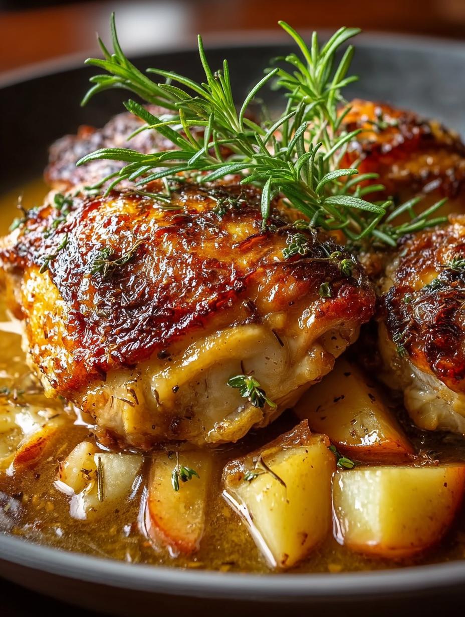 Rosemary Apple Cider Chicken
