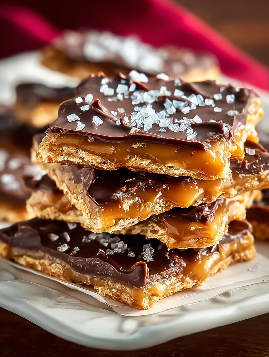 Saltine Cracker Toffee