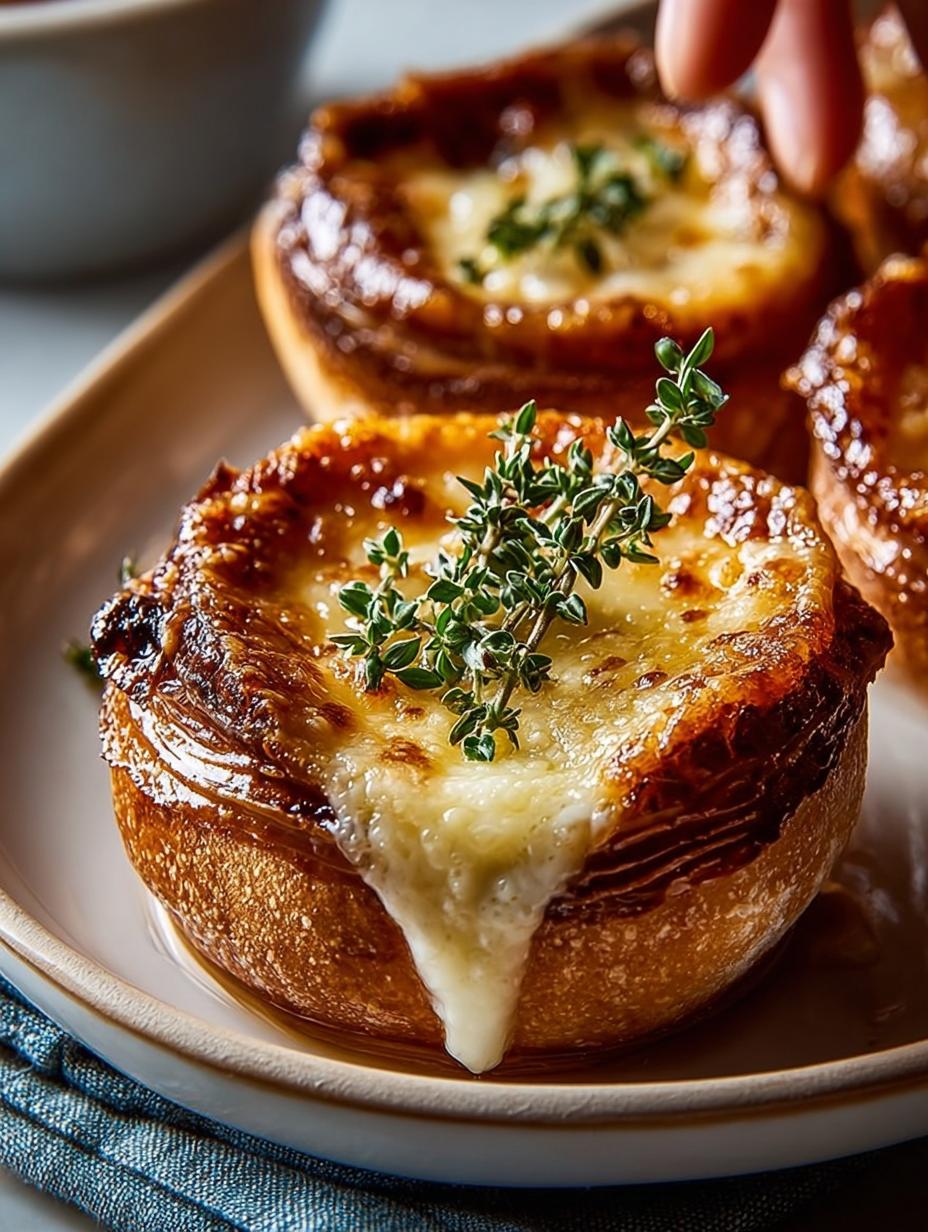 Savory French Onion Soup Bites: 24 Cozy Appetizers - Savory French Onion Soup - additional detail