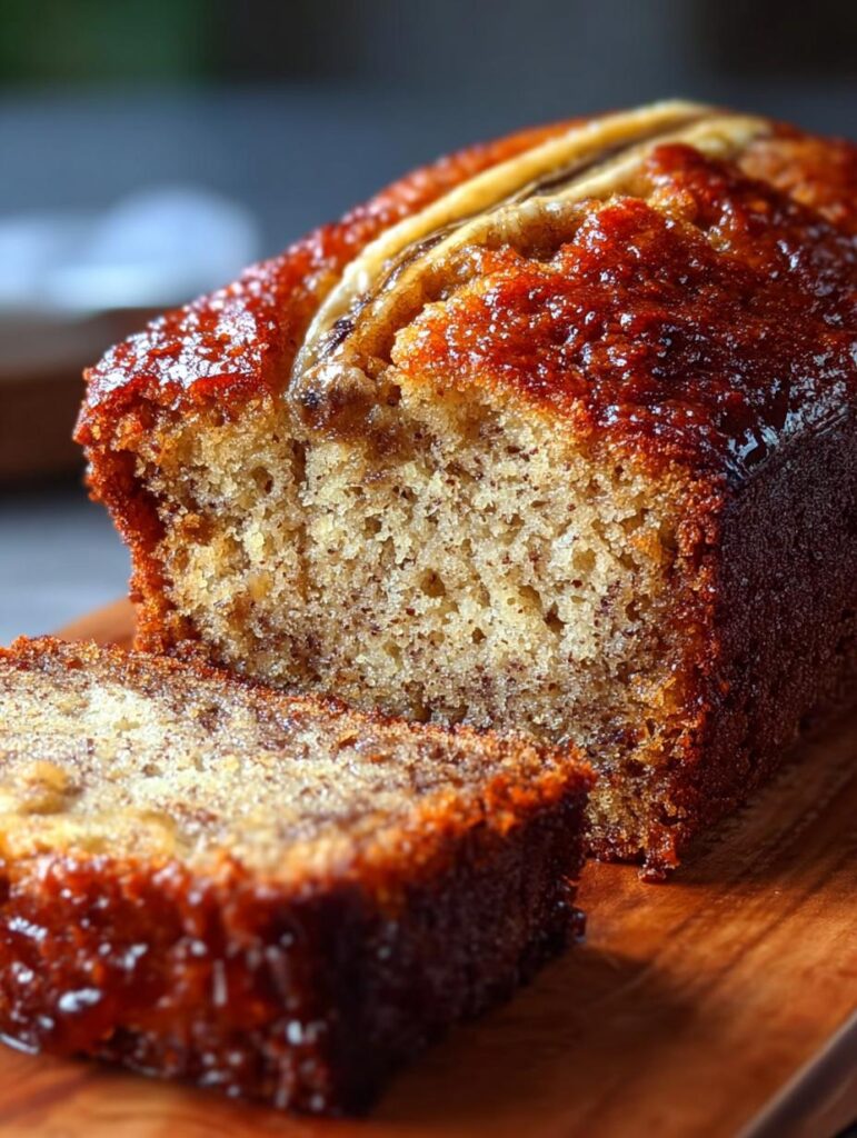 Seriously Moist Banana Bread