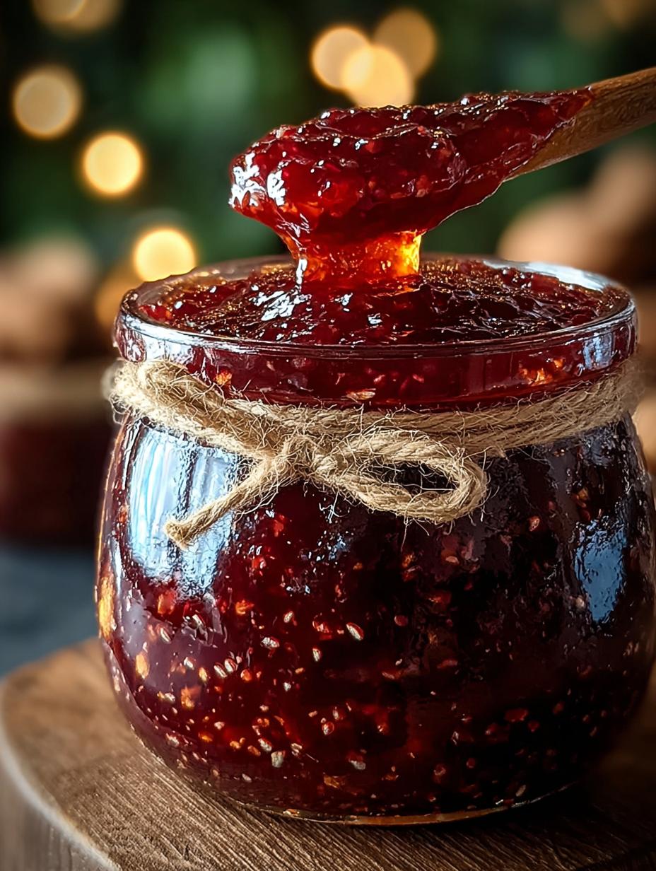 Slow Cooker Christmas Jam