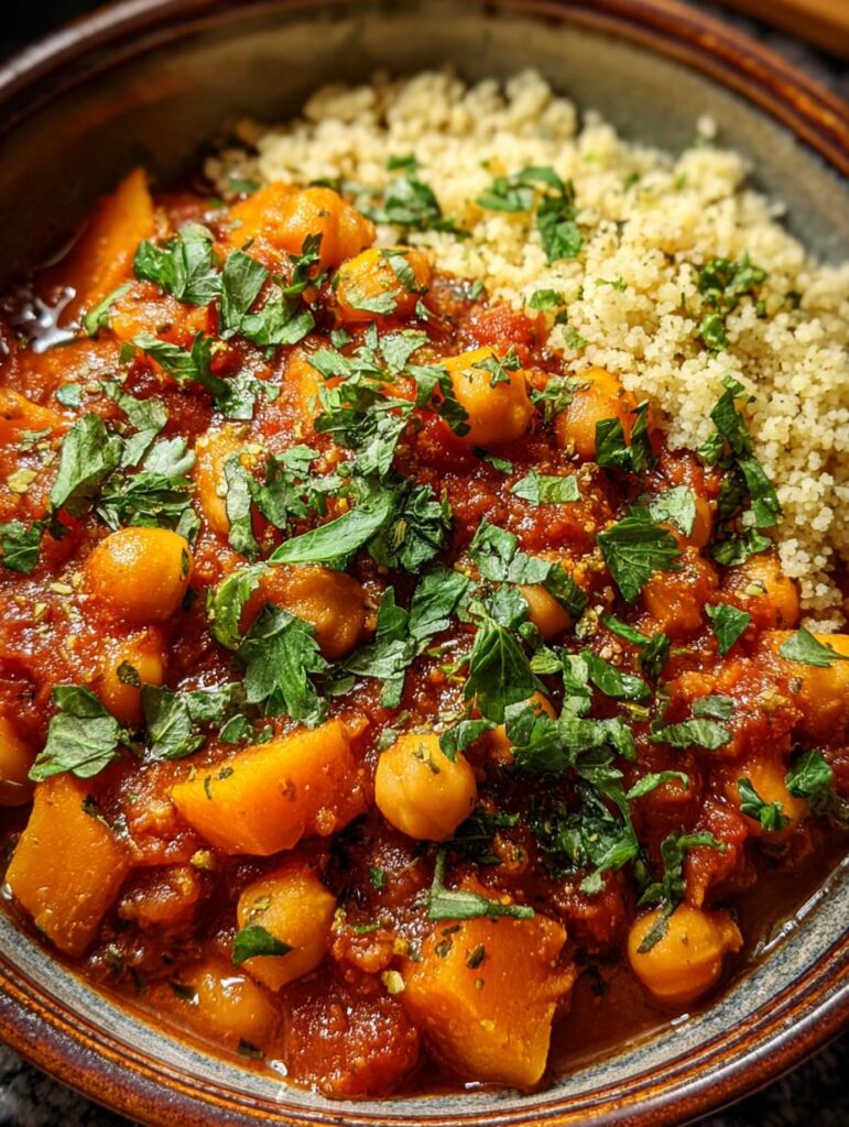 Slow Cooker Moroccan Chickpea