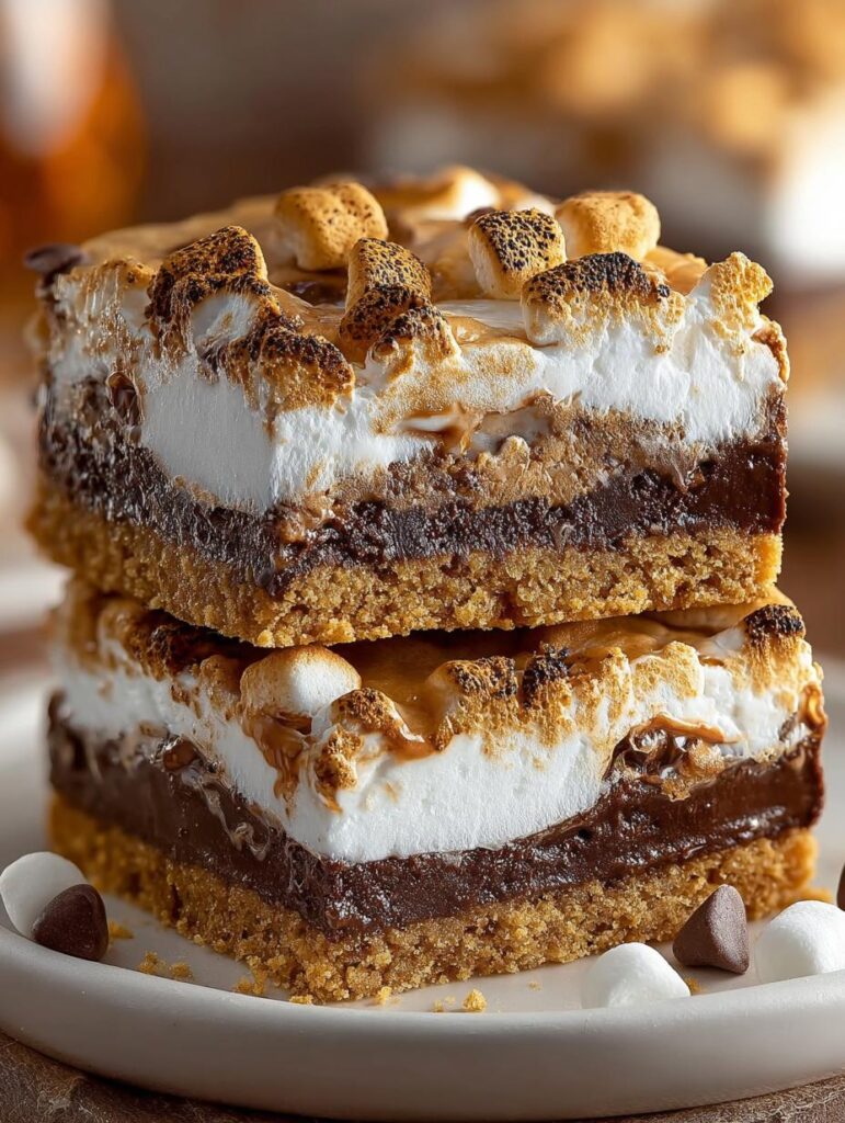 Smores Cookie Bars