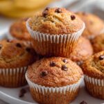 Sourdough Banana Muffins