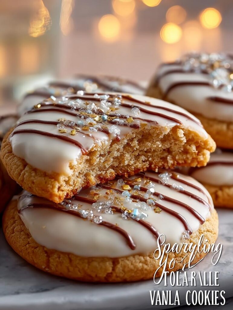 Sparkling Vanilla Cookies with