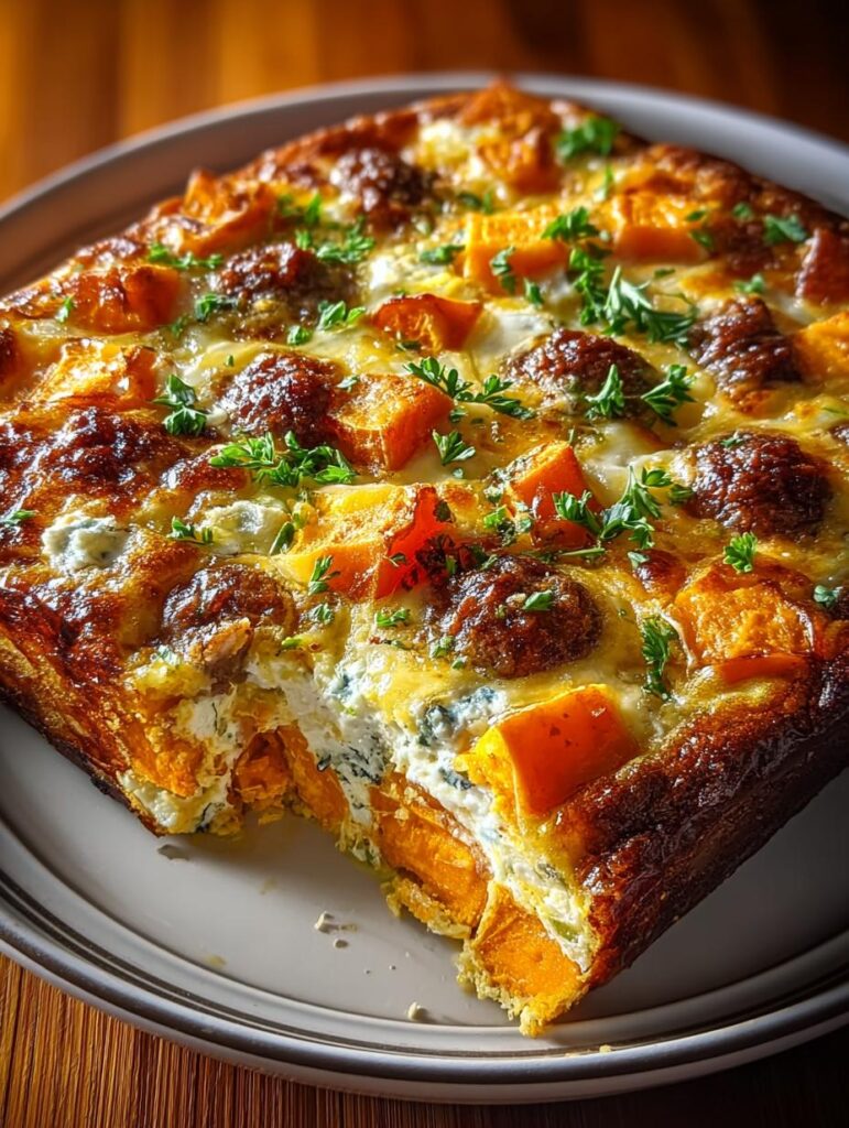 Sweet Potato Egg Casserole