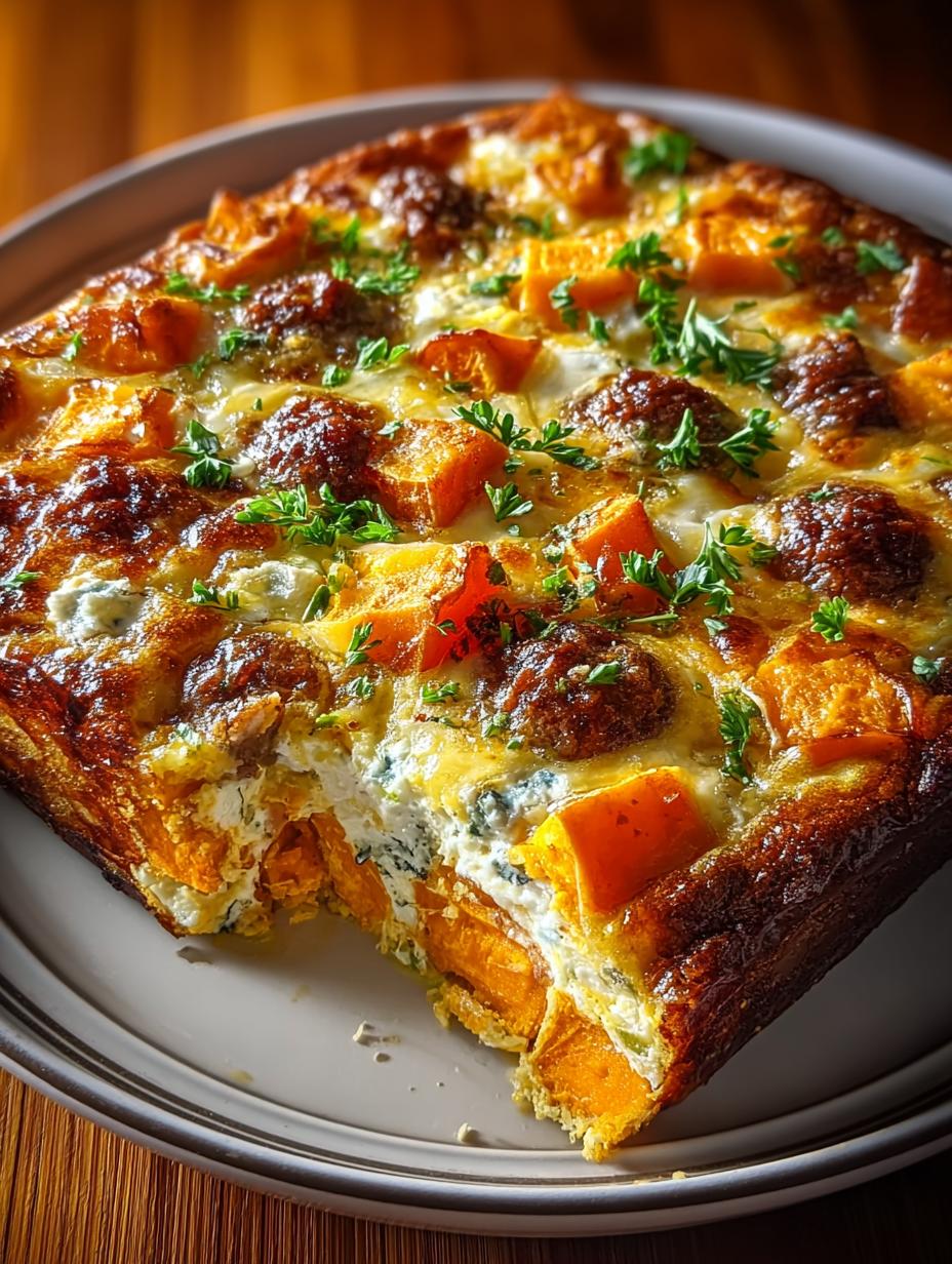 Sweet Potato Egg Casserole