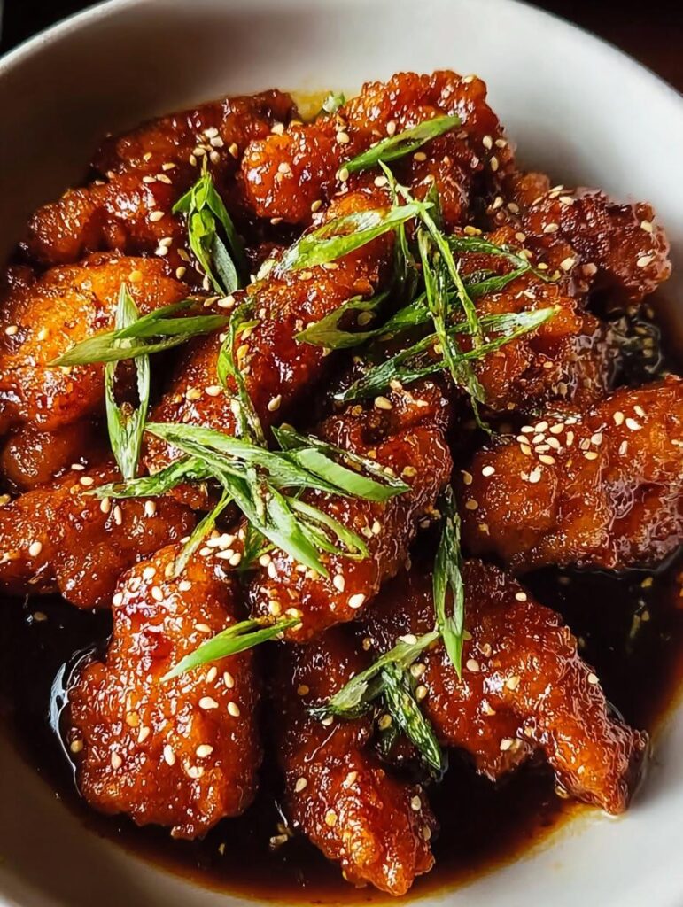 Sweet Spicy Sticky Chicken