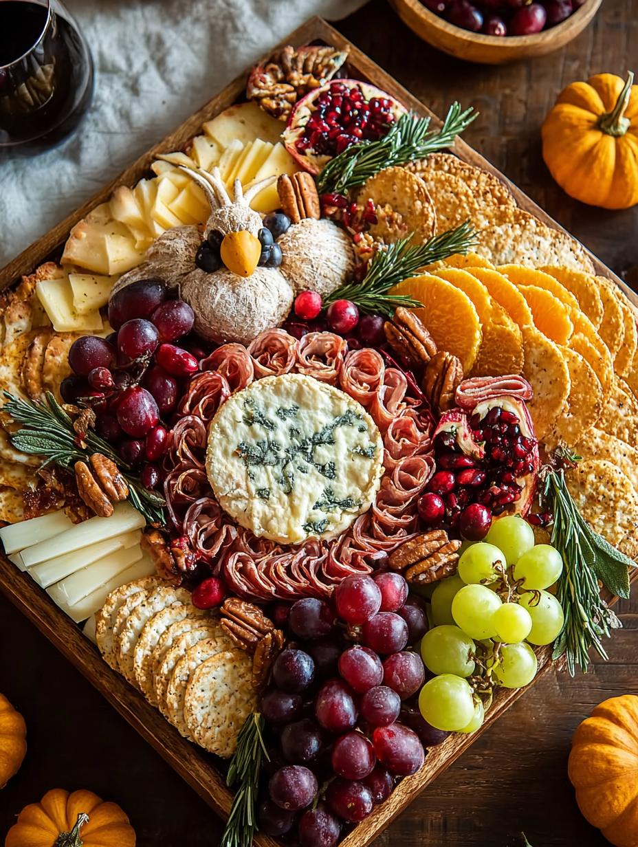 Stunning Thanksgiving Charcuterie Board for Festive Fun - Thanksgiving Charcuterie Board - main visual representation