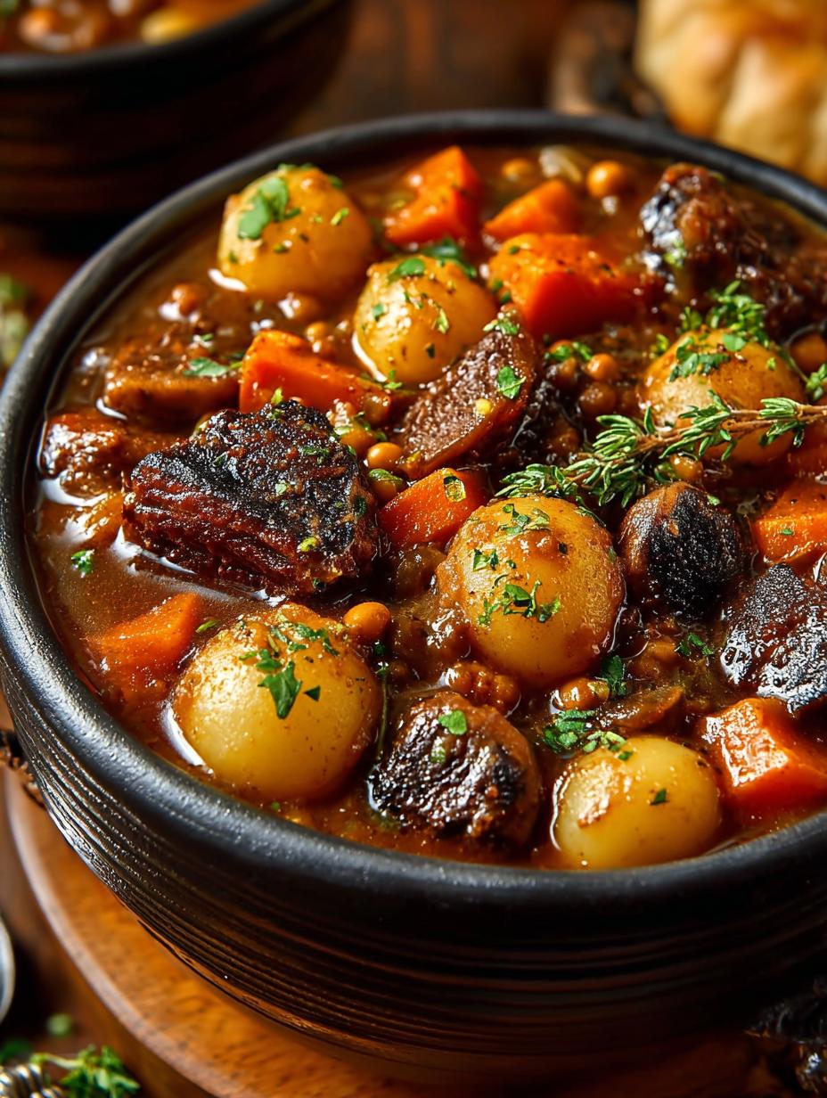 Witches Brew Stew: 7 Spooky Ingredients for a Magical Meal - Witches Brew Stew - additional detail