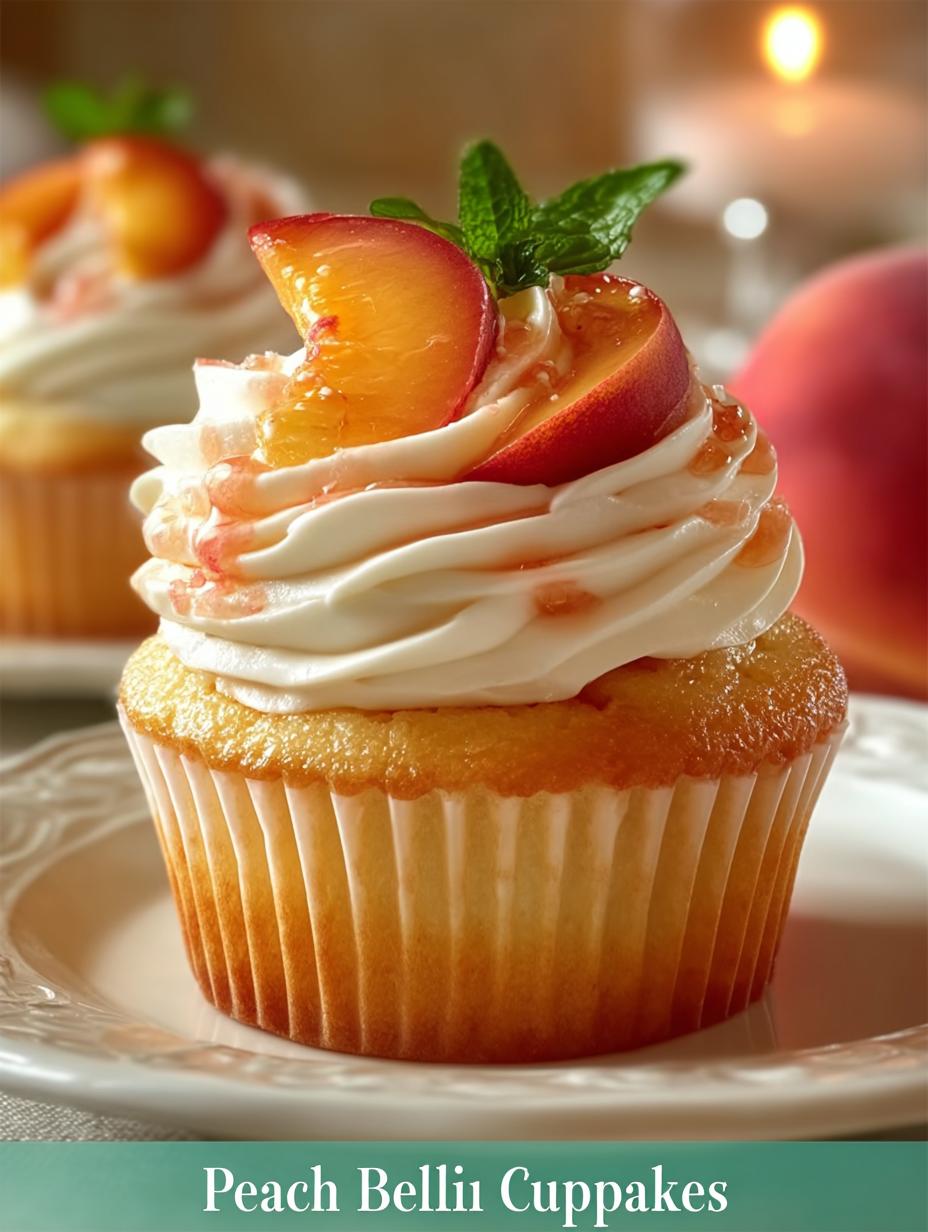 Peach Bellini Cupcakes: 5 Steps to Sweet Celebration Delights - ?utm Source=rss&utm Medium=rss&utm Campaign=bellini - main visual representation