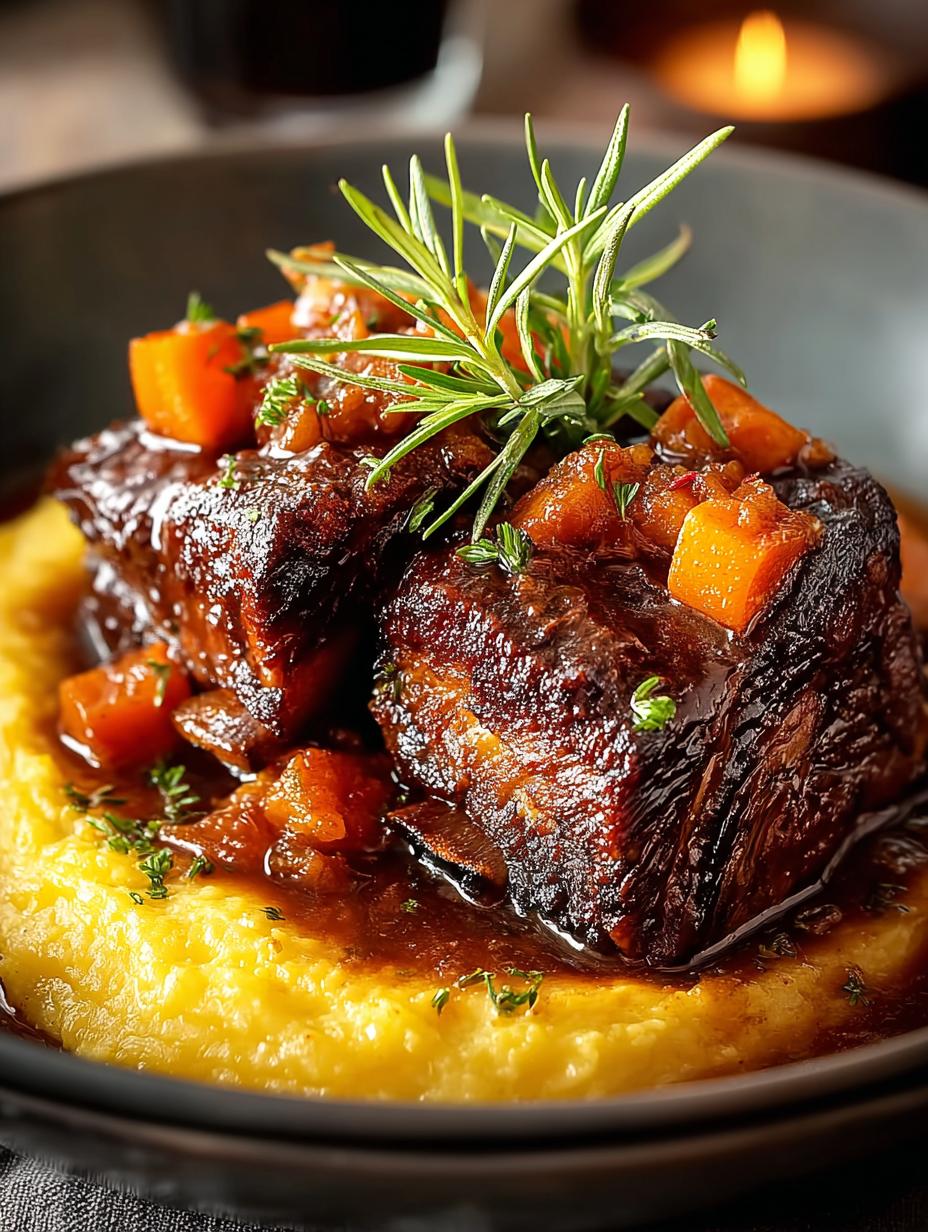 Apple Cider Braised Short