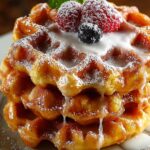 Apple Fritter Waffle Donuts