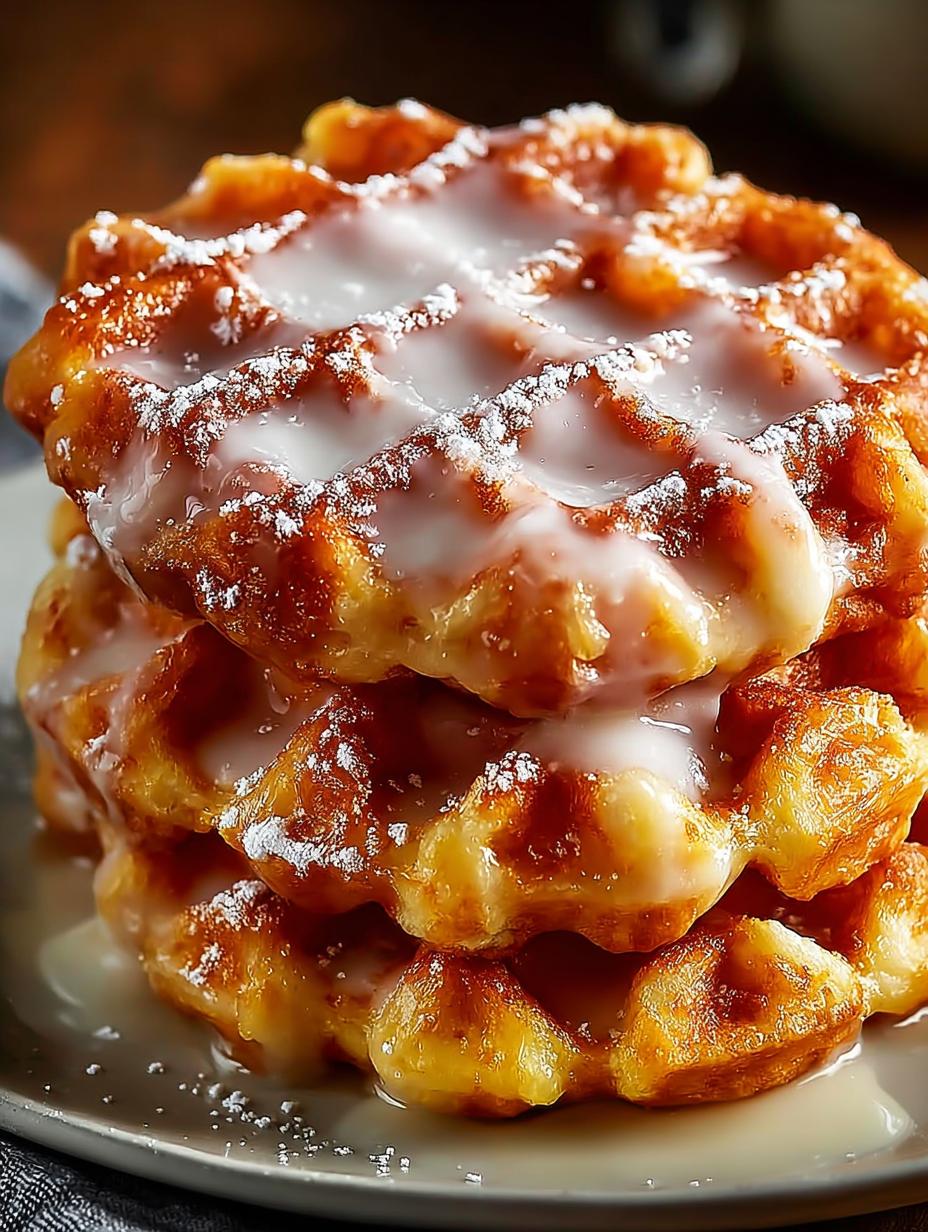 Apple Fritter Waffle Donuts: 7 Irresistible Recipes Inside - Apple Fritter Waffle Donuts - additional detail