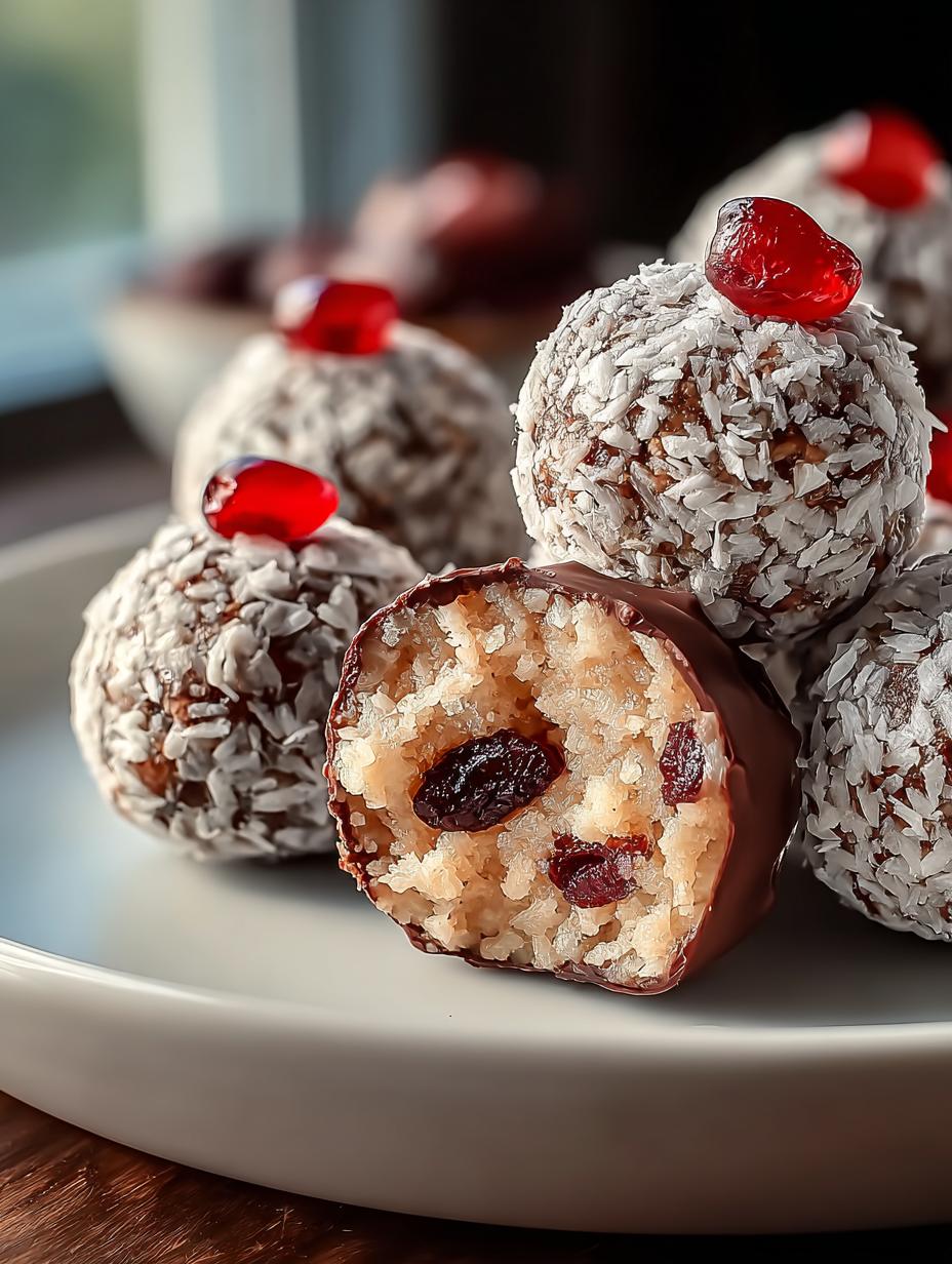 Bake Cherry Bourbon Balls: 24 Festive Treats - Bake Cherry Bourbon Balls - additional detail