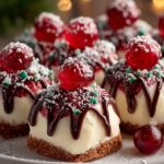 Bake Christmas Cheesecake Bites