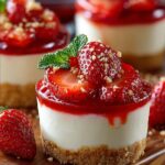 Bake Strawberry Cheesecake Cups