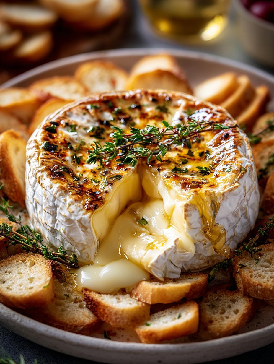 Delicious Baked Camembert: 15-Minute Cozy Appetizer - Baked Camembert - additional detail