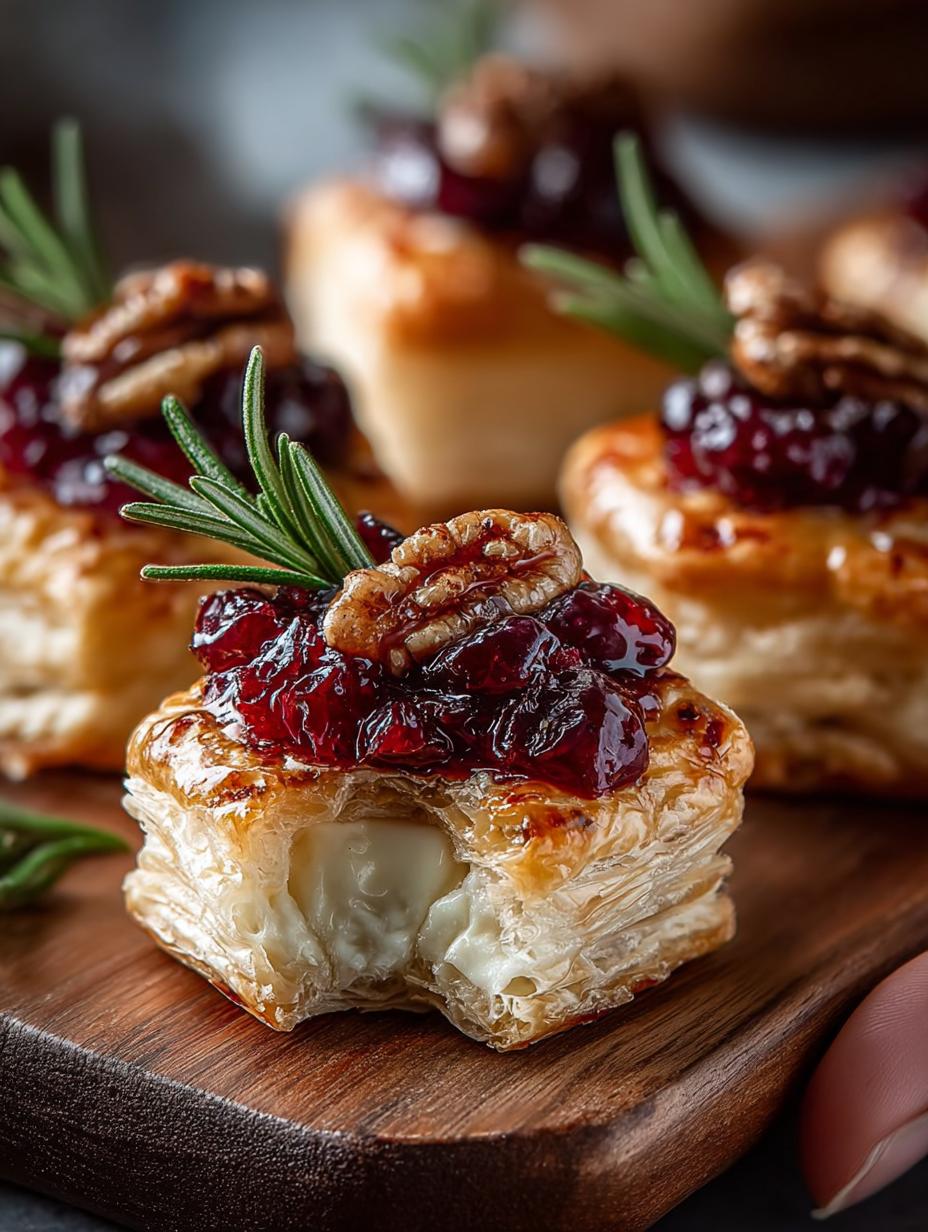 Baked Cranberry Brie Bites: 12 Festive Flavors to Enjoy - Baked Cranberry Brie Bites - main visual representation