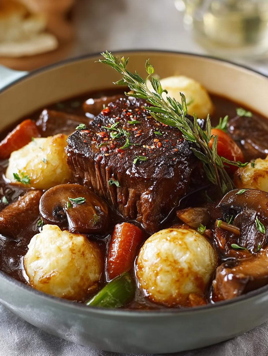 Beef Bourguignon