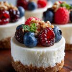 Berry Cheesecake Cups Low