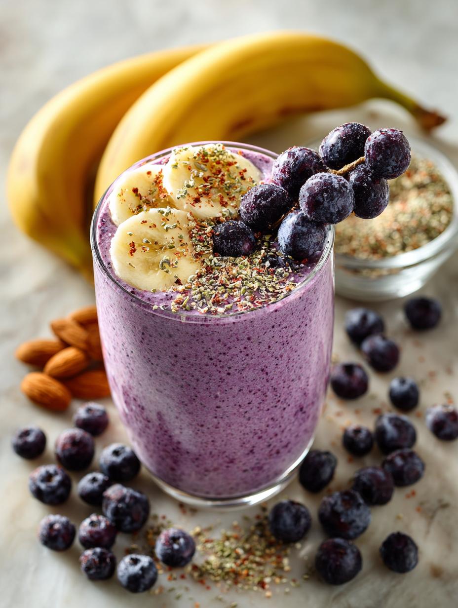 Blueberry Banana Smoothie: 5-Minute Superfood Delight - Blueberry Banana Smoothie - main visual representation