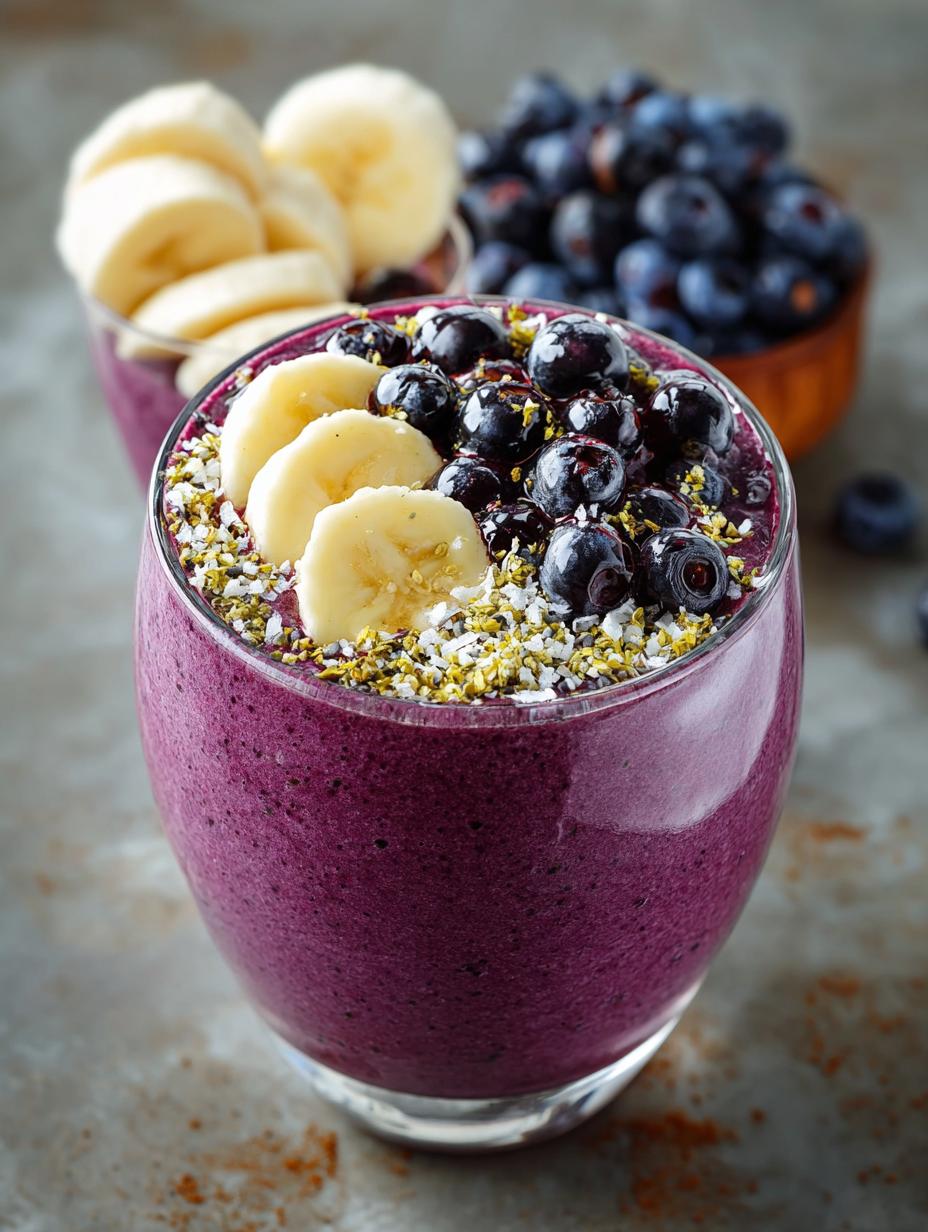 Blueberry Banana Smoothie