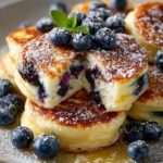 Blueberry Lemon Pancake Bites