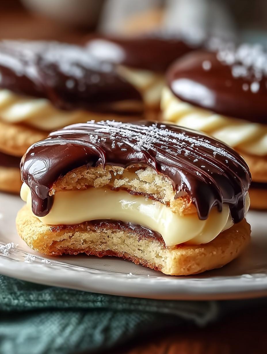 Delicious Boston Cream Pie Cookie Bites to Savor - Boston Cream Pie Cookie - additional detail