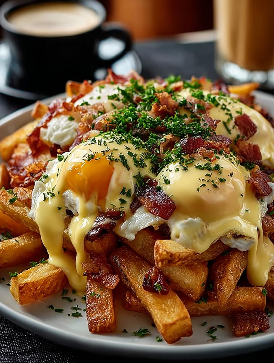 Breakfast Poutine with Hollandaise: 5 Comforting Recipes - Breakfast Poutine with Hollandaise - additional detail