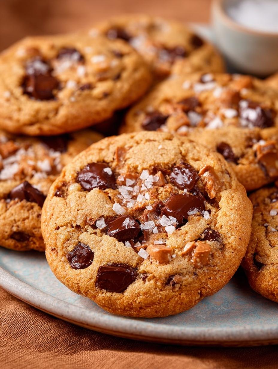Brown Butter Toffee Chocolate Chip Cookies You'll Love - Brown Butter Toffee Chocolate - main visual representation