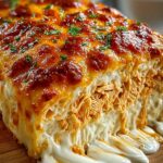 Buffalo Chicken Cheese Bake