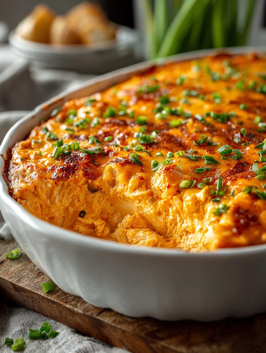 Buffalo Chicken Dip Cheesy