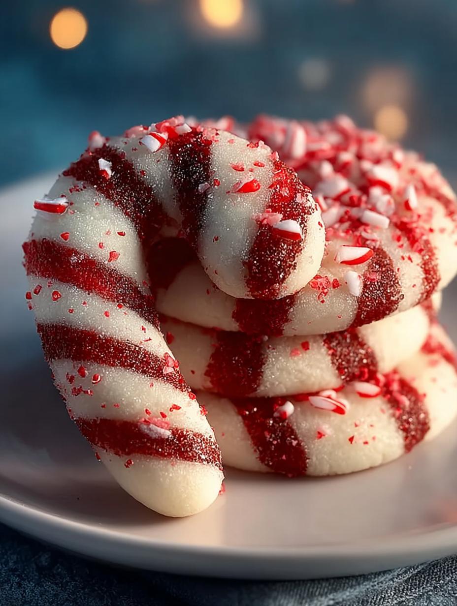 Candy Cane Cookies