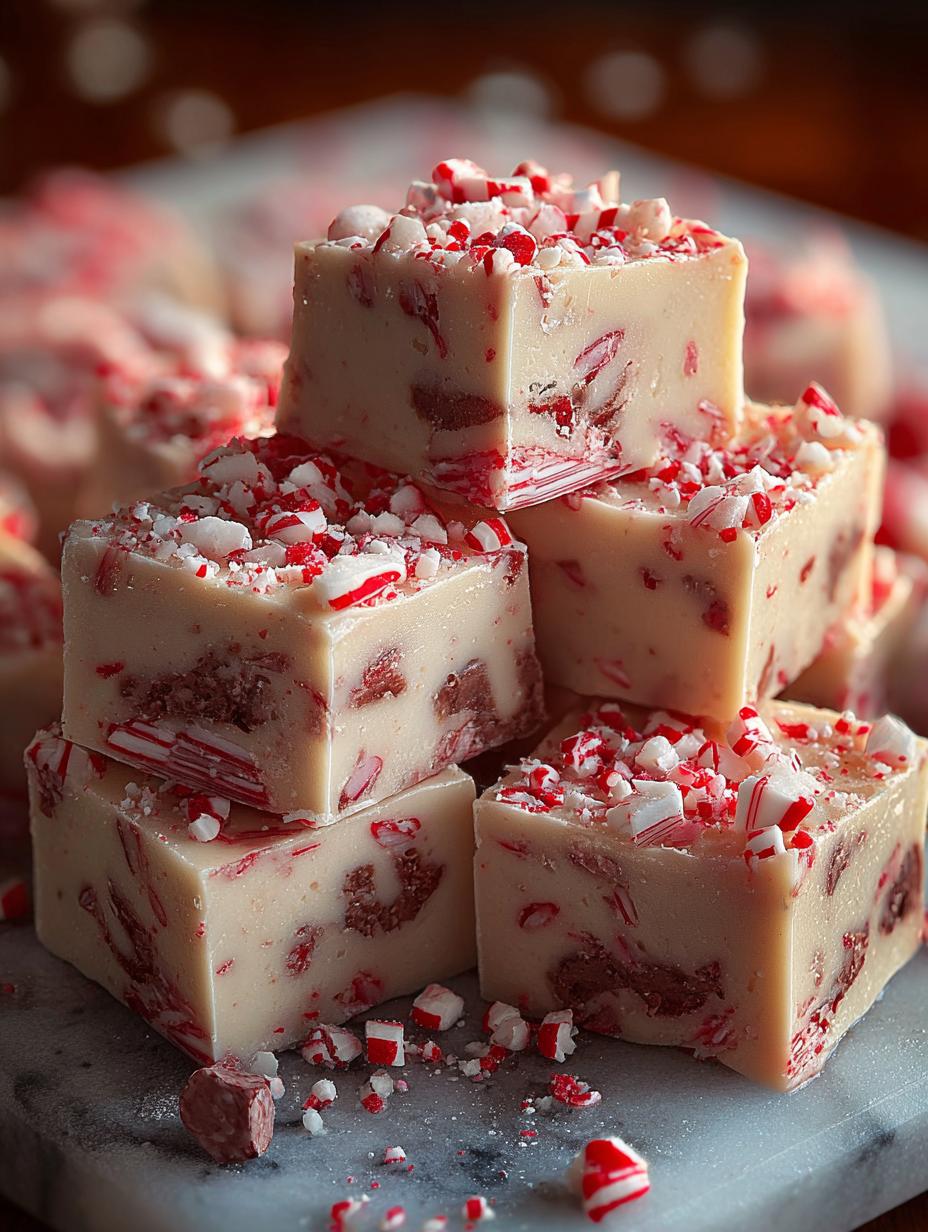 Indulge in 7 Heavenly Candy Cane Fudge Recipes - Candy Cane Fudge - additional detail