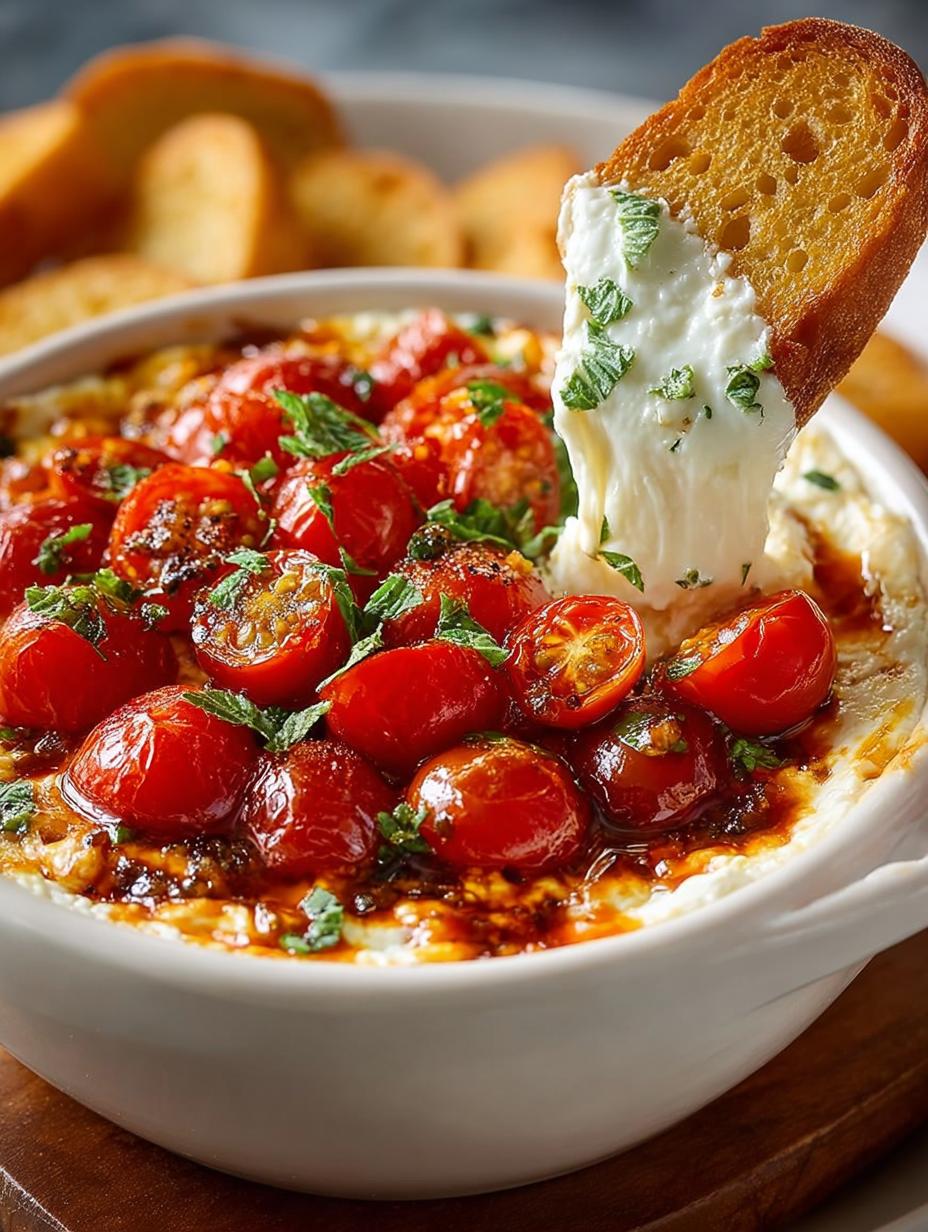 Caprese Dip with Roasted