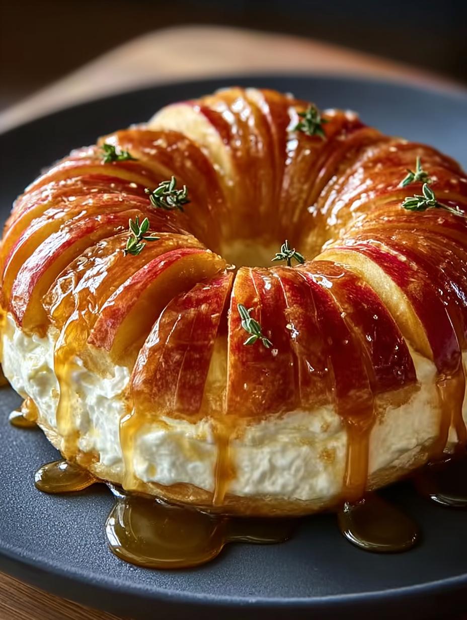 Caramel Apple Cream Cheese Crescent Ring: 5 Steps to Delight - Caramel Apple Cream Cheese - additional detail