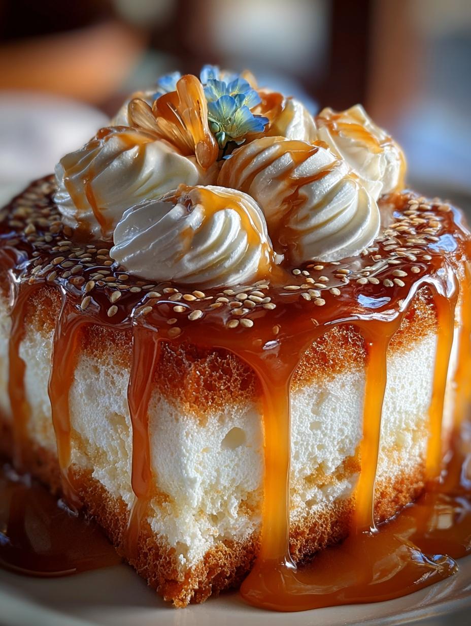 Caramel Cloud Cake